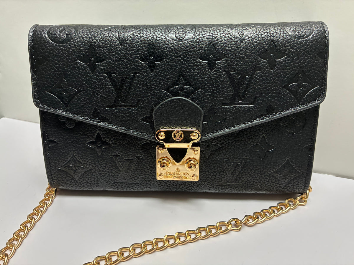 Louis Vuitton Clutch Shoulder Bag (black)