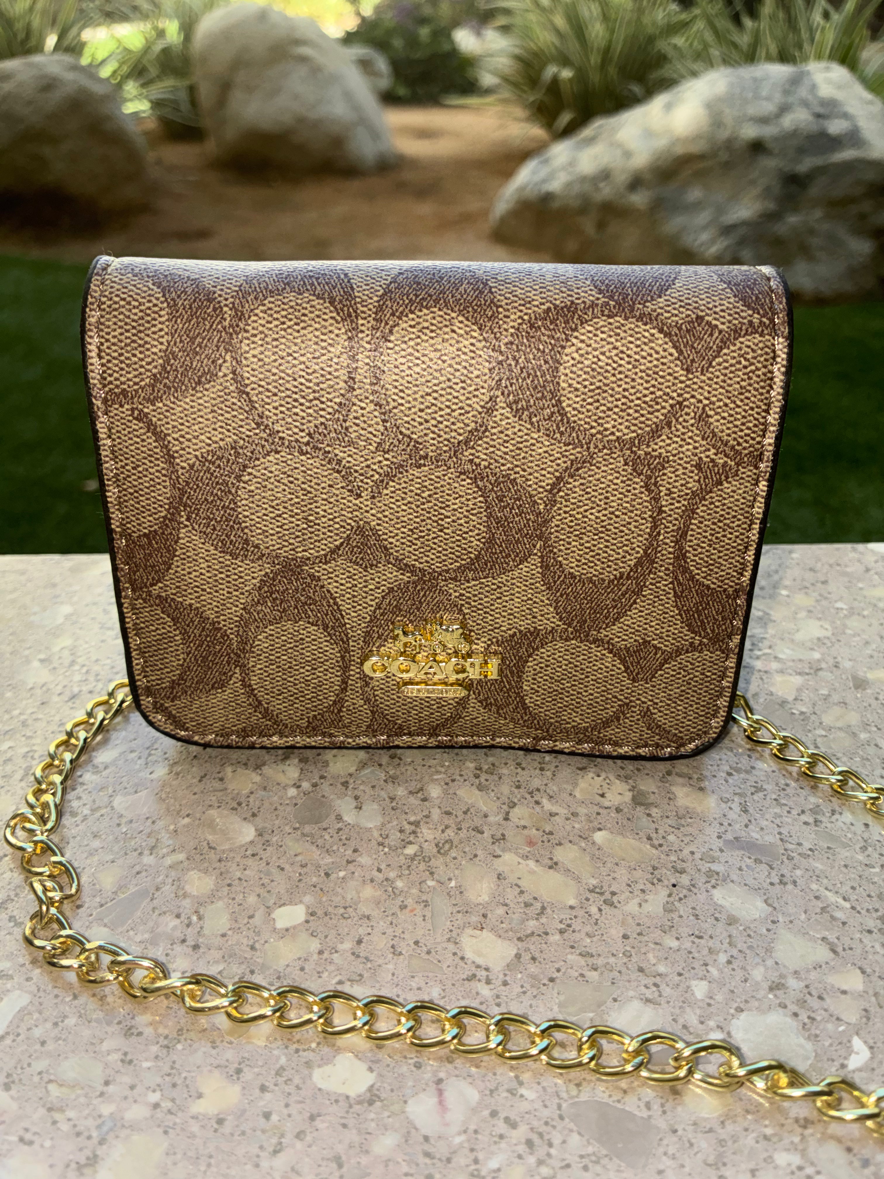 COACH Mini Wallet On A Chain