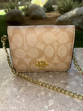 COACH Mini Wallet On A Chain