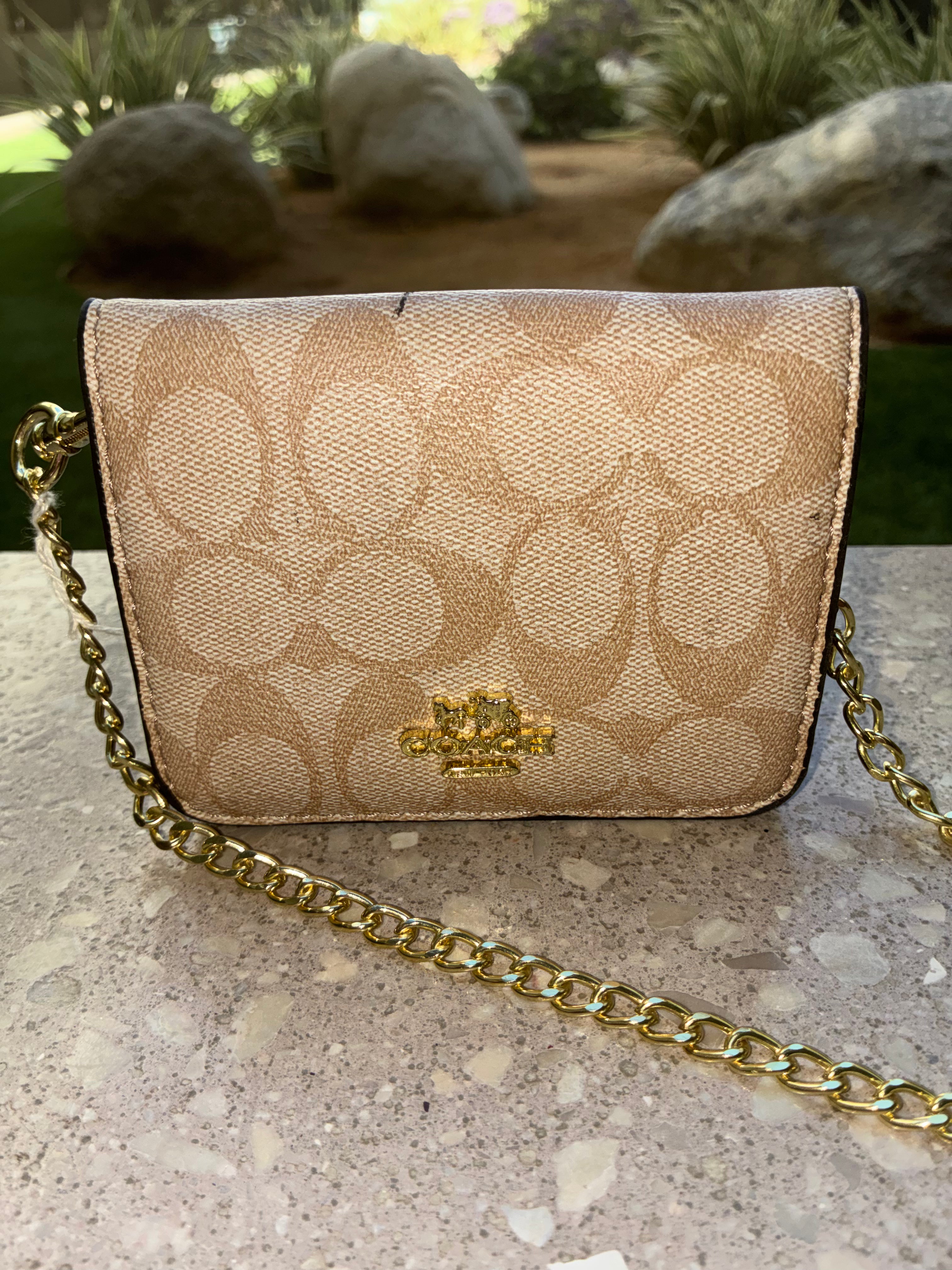COACH Mini Wallet On A Chain
