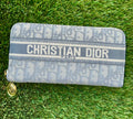 Dior Monogram Wallet(light blue)