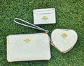 COACH 3pc Wristlet Set(white)