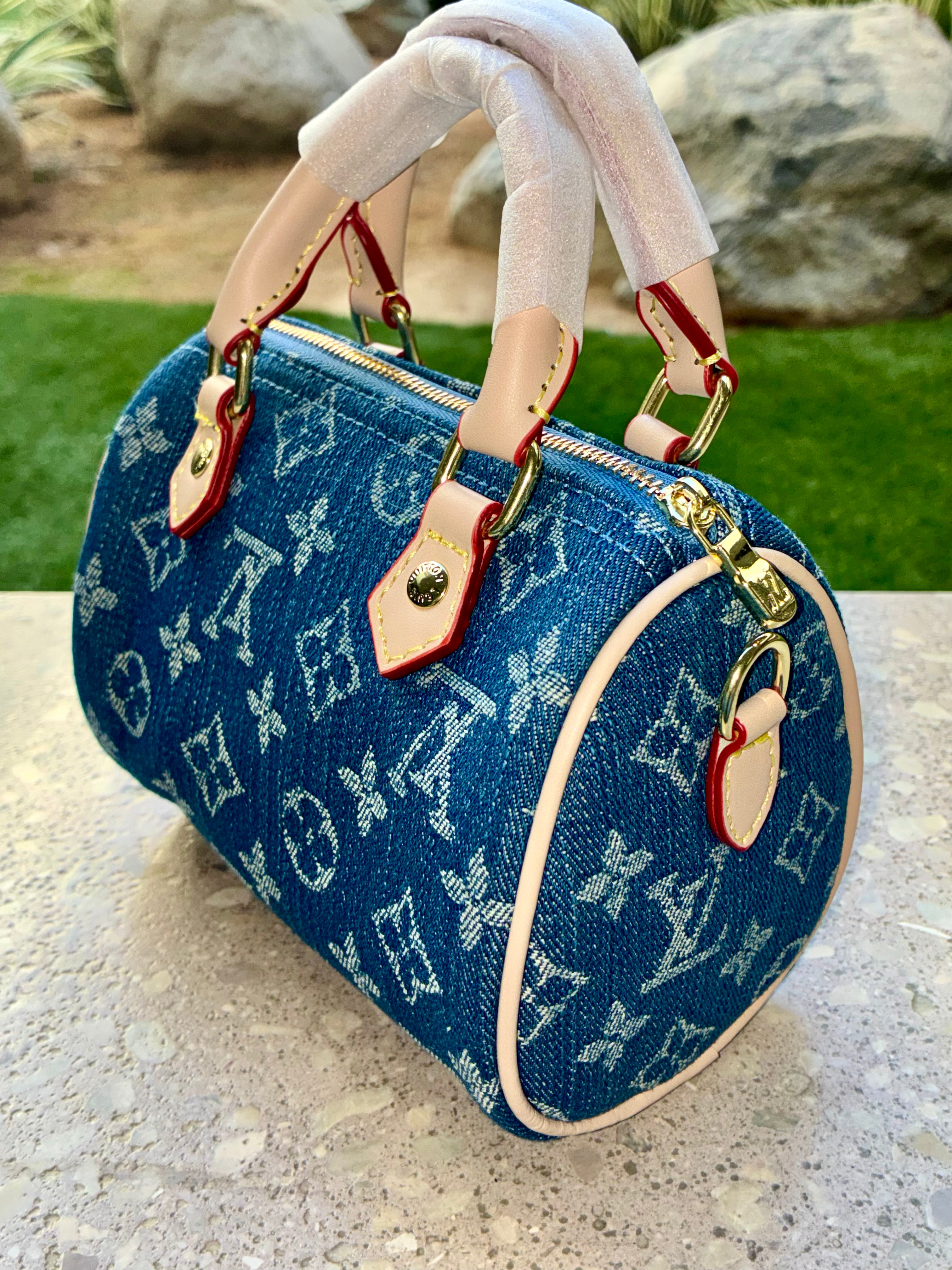 LV Mini Speedy(denim)