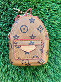 LV Mini Backpack Keychain