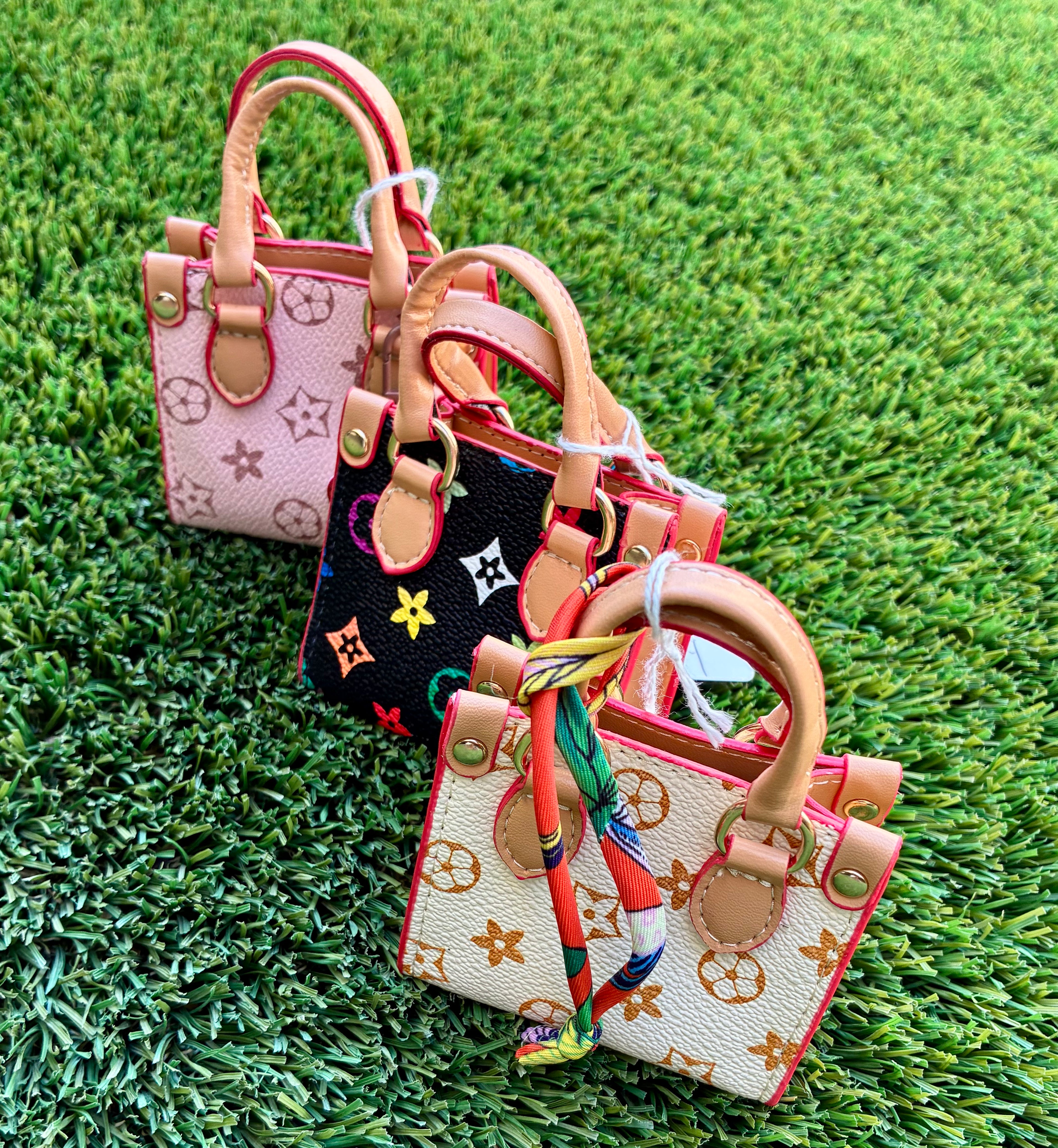 Lv Mini Purse Keychains 3 for $20