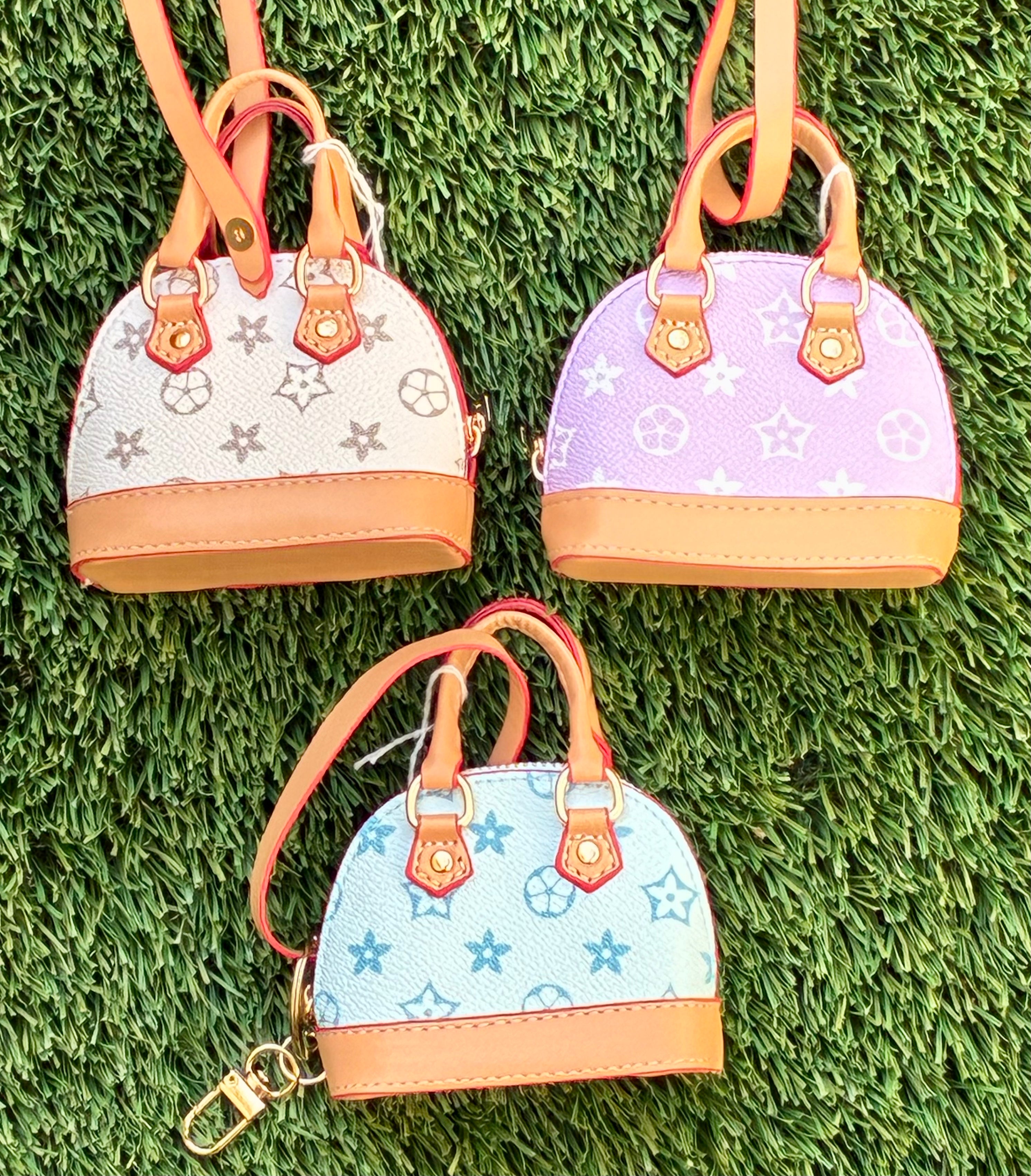 Lv Mini Purse Keychains 3 for $20