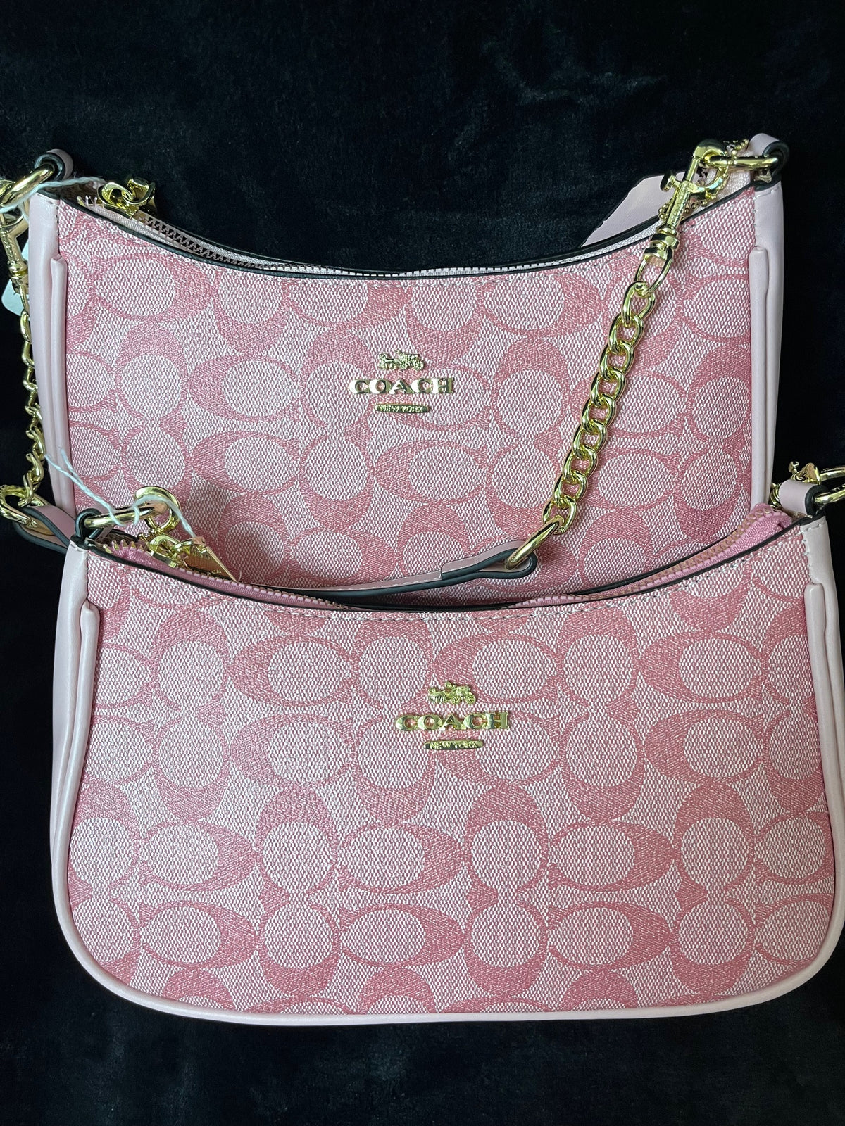 COACH Shoulder Bag(pink/Coach monogram)