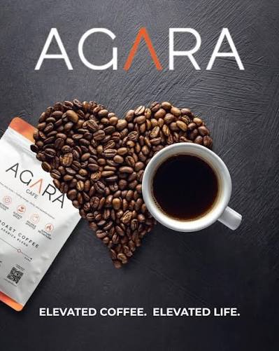 Agara Cafe Dark Roast Coffee Premium Arabica Blend