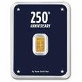 250th Anniversary 1g Pure Gold Bar